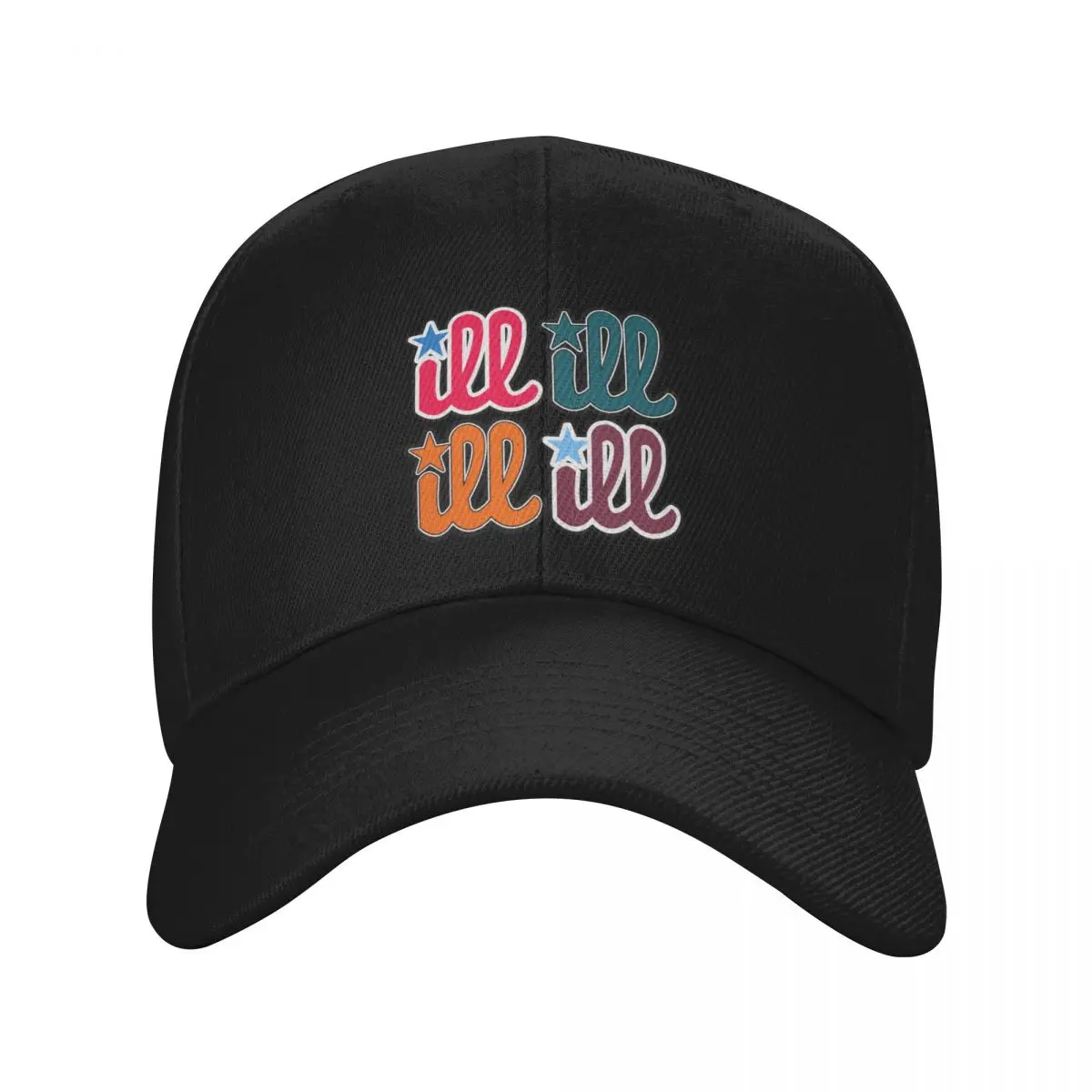 ILL Pattern Baseball Cap beach hat foam party Hat Hat Baseball Cap Hats For Women Men's