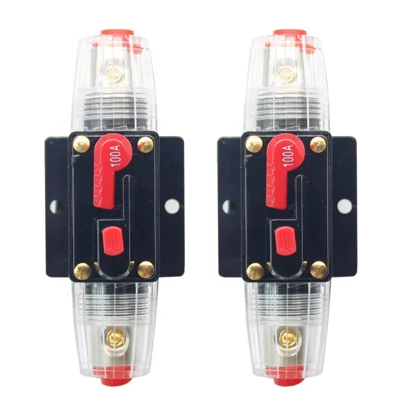 12 -24 V 100A Car  Marine Boat  Manual Reset Switch Inverter Replace automotive Audio Stereo circuit breaker