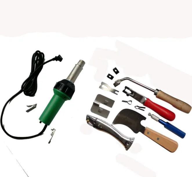 

110V/230V 1600W Professional Linoleum Or Vinyl Floor Hot Air Welding Kit With Plastic Heat Device And Accessories for PVC Floor