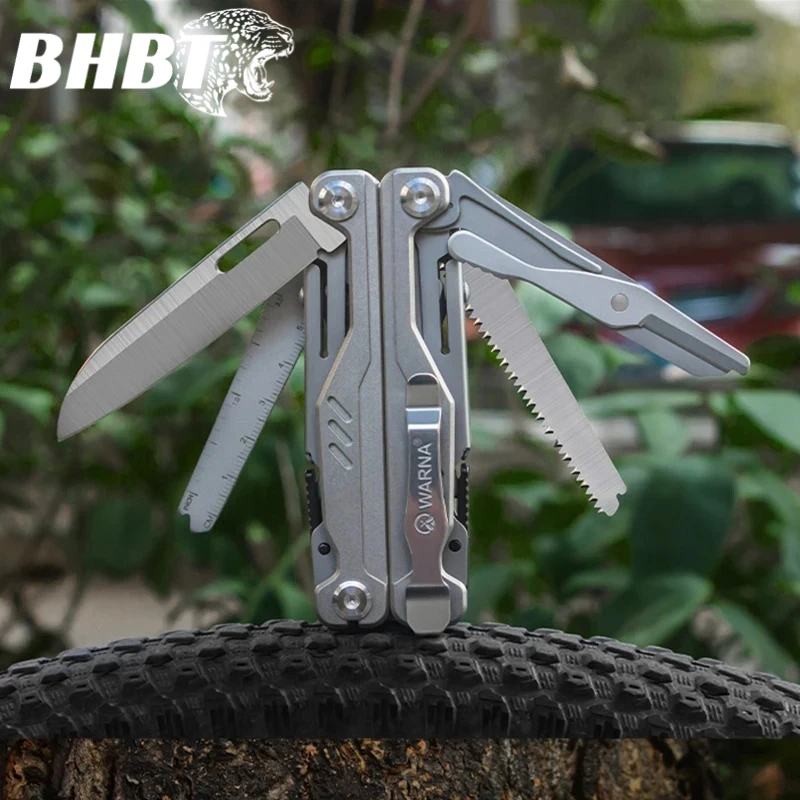 

BHBT 20 In 1 Multitool PliersTitanium Alloy Pocket Knife EDC Outdoor Camping Survival Multi functional Tool Multi Tool