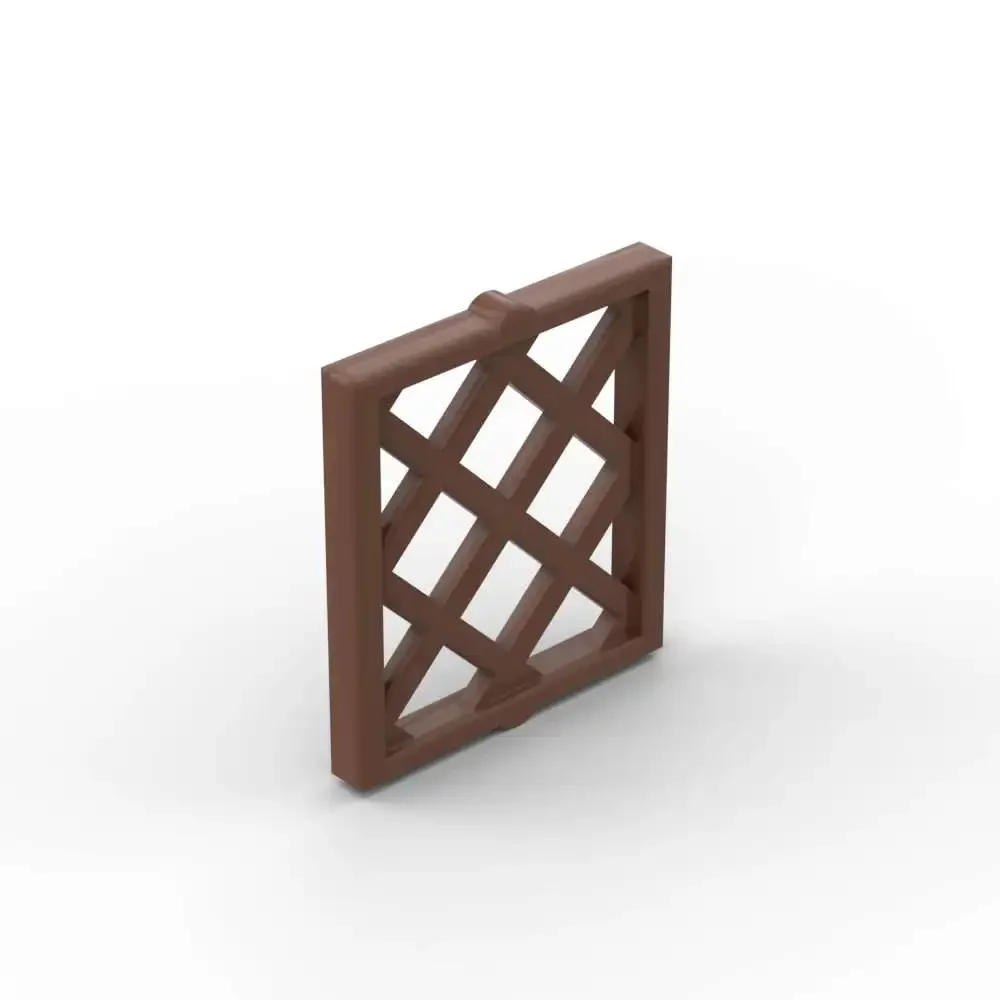 

Конструктор MOC, 10 деталей, кирпич 38320, 1x2x2, совместимый с LEGO, для окон, набор для сборки дома, детский подарок на день рождения, игрушка для творчества