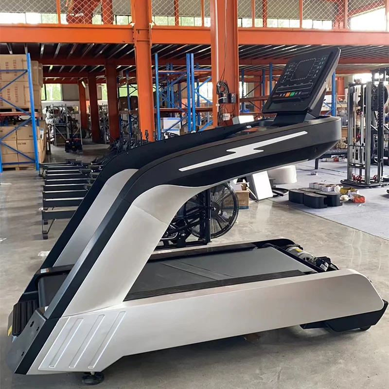 New Arrival Commercial Fitness Equipment Motorized Treadmill with Large LED Screen Electric Walking Calorie Function for Gym Use