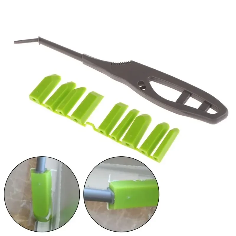 Corner Scraper Caulking Tool Multi-Angle Household Sticky Corner Scraper Sewing Tool Shade Angle Glass Glue Spreader