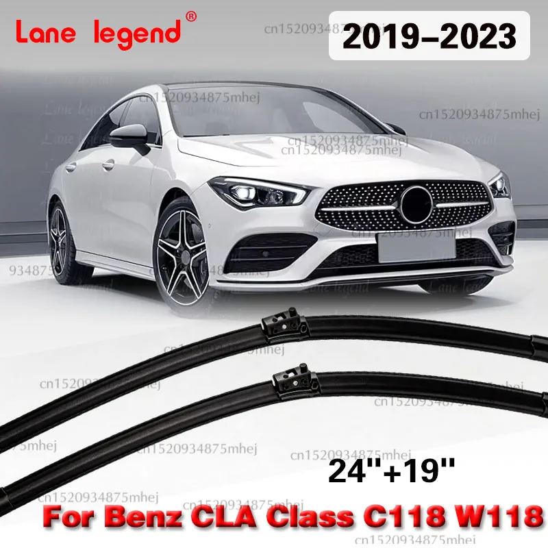 Wiper For Mercedes Benz CLA Class C118 W118 2019 - 2023 Windscreen Glass Wiper Car Accessories CLA 180 200 250 Windshield Blades