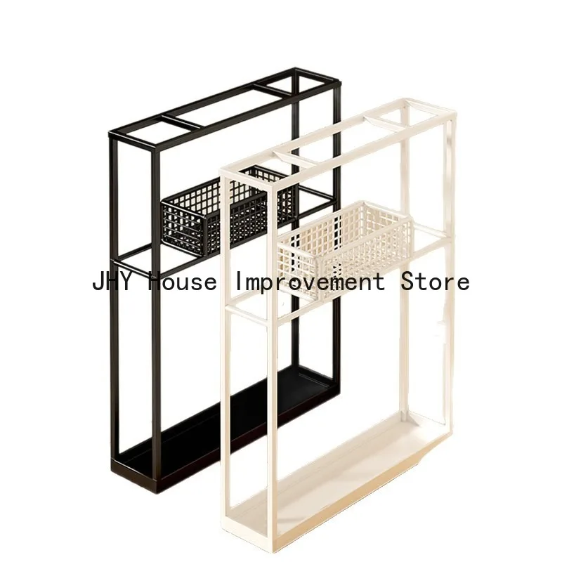Umbrella Stand Convenient Iron Entryway Simple Apartment Hotel Freestanding Sturdy Organizer Storage Bin Umbrella Holder Rack