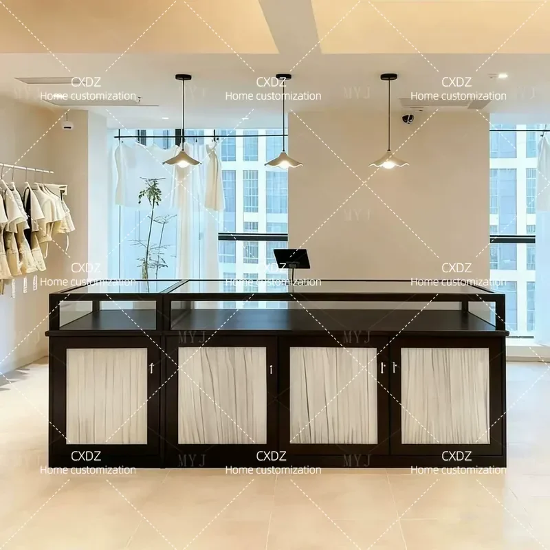 Clothing Store Nakajima Cabinet Cashier Bar Cabinet Display Cabinet Women's Clothing Display Desk Accessories Bags Shoes