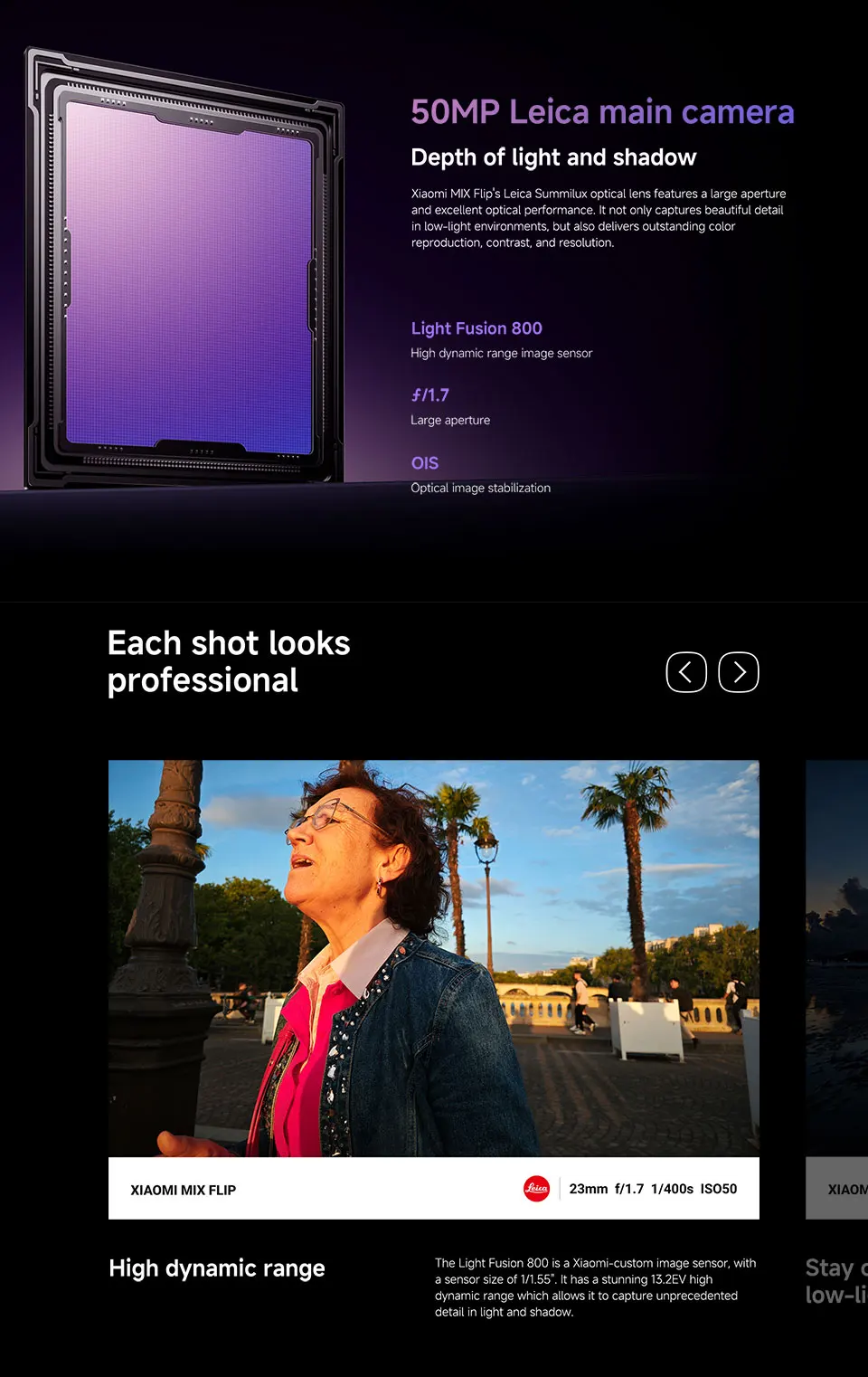 Xiaomi MIX Flip Smartphone Global Version New Snapdragon 8 Gen 3 CPU 512GB ROM 50MP Leica Camera Foldable Display NFC