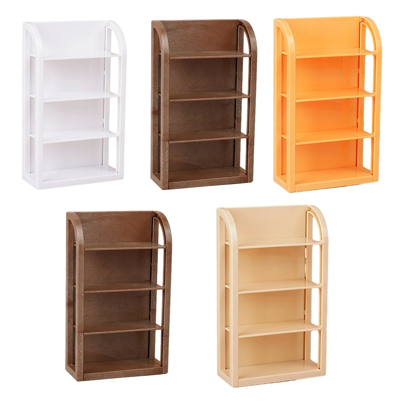 1pc 1:12 1:6 Scale Dollhouse Miniature Supermarket Shelf Display Stand Storage Rack Scene Decor Toy Dollhouse Decor Accessories