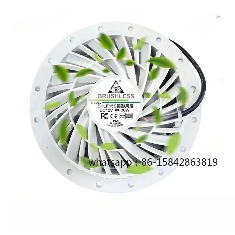 DIY Self-made Air Purifier 220V Antibacterial, Formaldehyde Removal, Smoke Smell, Adjustable Speed 15S Round 30W Fan
