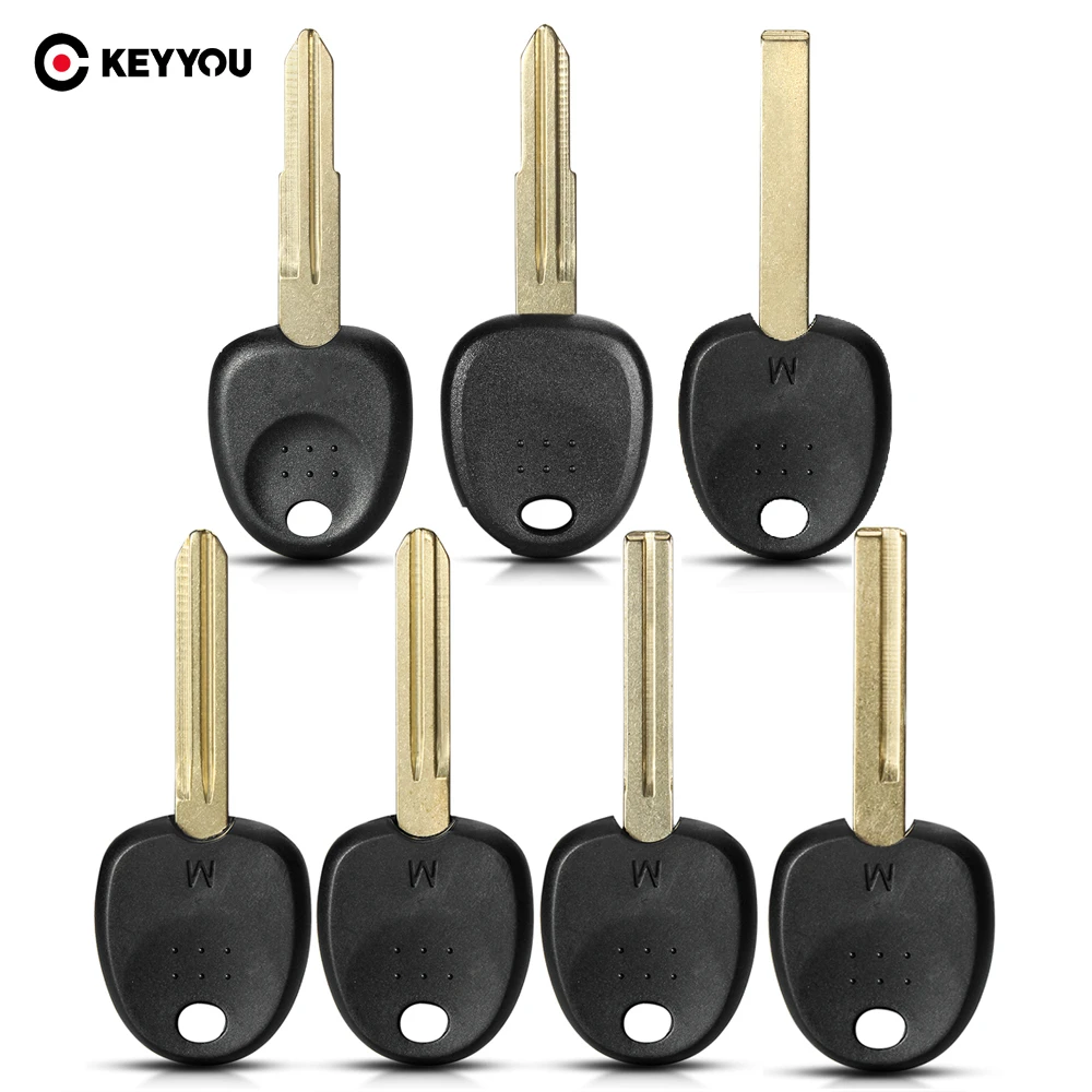 

KEYYOU 10 шт. автомобильный ключ без чипов, чехол для транспондера, чехол для KIA Hyundai Accent Sonata Elantra NF IX35 Tucson Verna