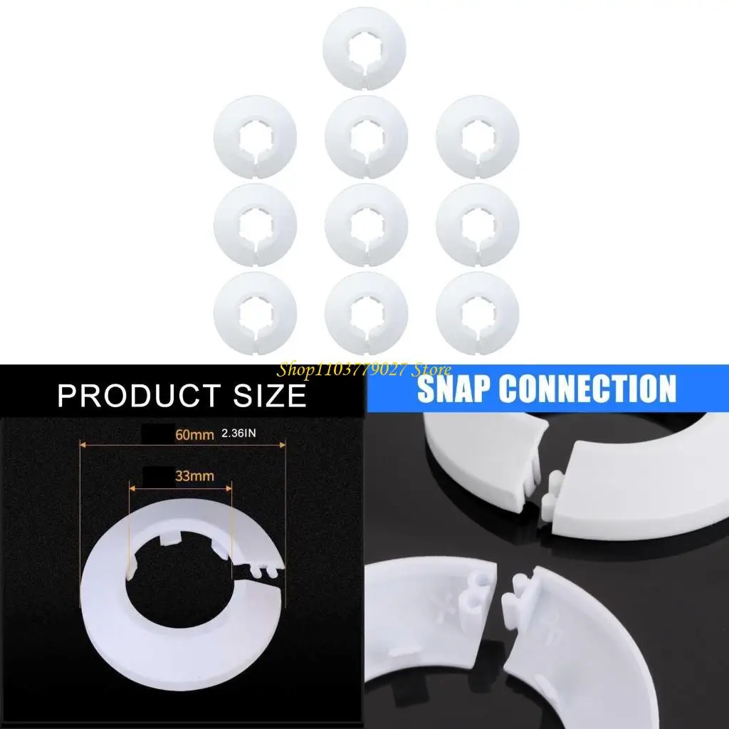 

C4DF 10pcs Radiators Tipe Rosettes Concealers, установленные для различных декоральных стилей