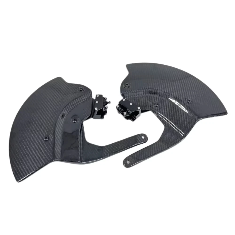 

For BMW S1000RR / R M1000RR / R S1000XR M1000XR 2019-2024 2025 100% Carbon Fiber Motorcycle Fairing Front Brake Disc Protector