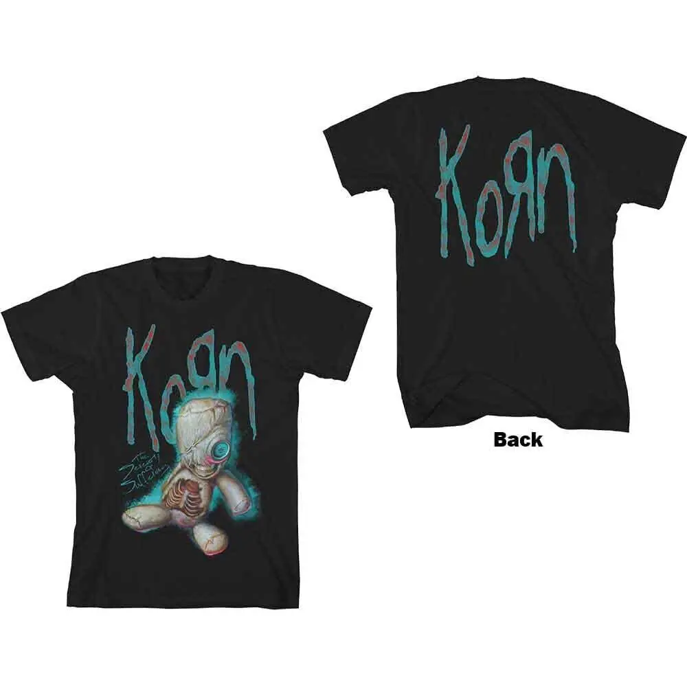 

Korn Unisex T-Shirt: SoS Doll (Back Print) (Large)