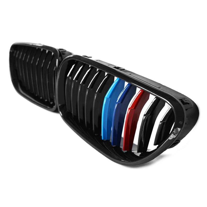 

F06 Grill Front Bumper Kidney Grille Abs Gloss Black M Color Single Slat Racing Grill For BMW 6 Series F06 F12 F13 2012-2016