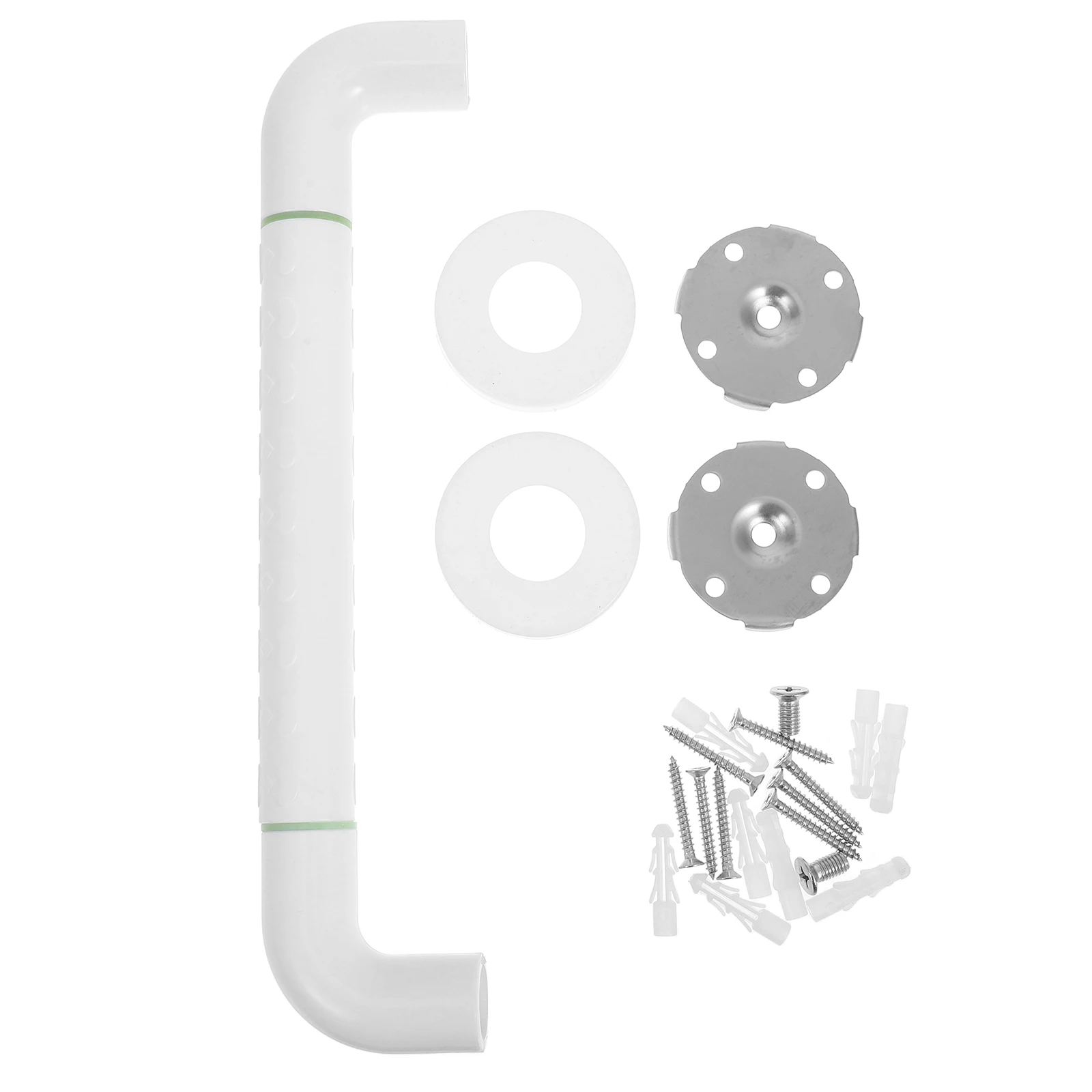 

Shower Grab Bar Handicap Grab Bars for Toilet Stainless Steel Core Nylon Cover Anti-Slip Easy to Install Wall Handle