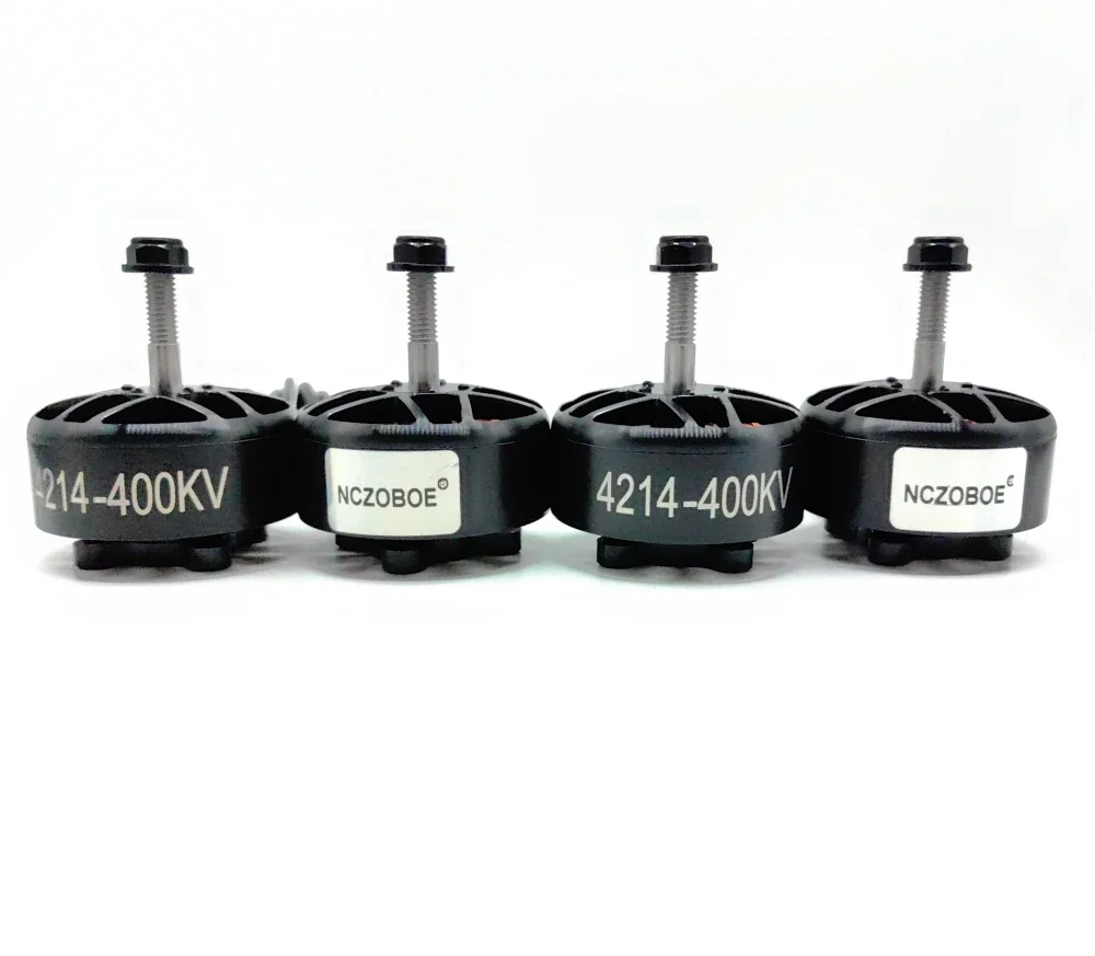 NCZOBOE  4214 400KV 2-8S  FPV Brushless Motor for RC Multirotor 15inch 16inch  FPV Drone DIY Parts