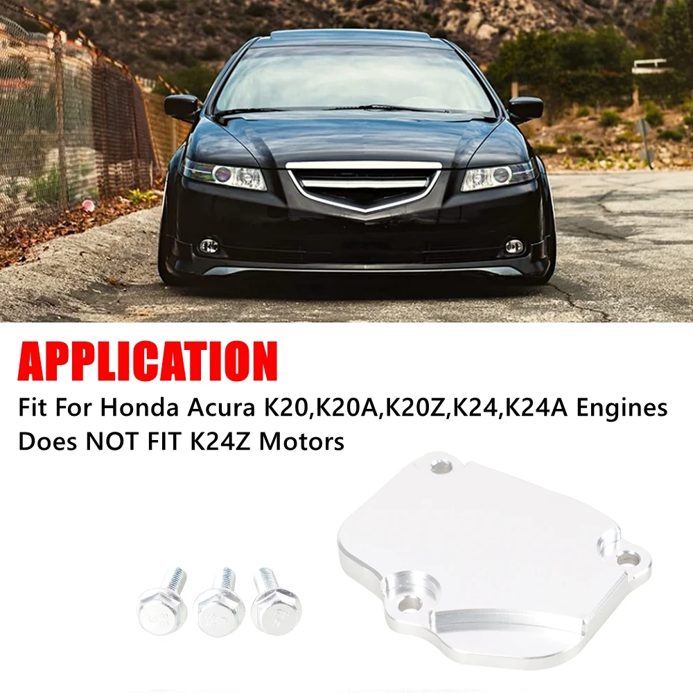 K-Series Car Mordification Replace Timing Chain Tensioner Cover Plate Kit for Honda Acura K20,K20A,K20Z,K24,K24A Engines