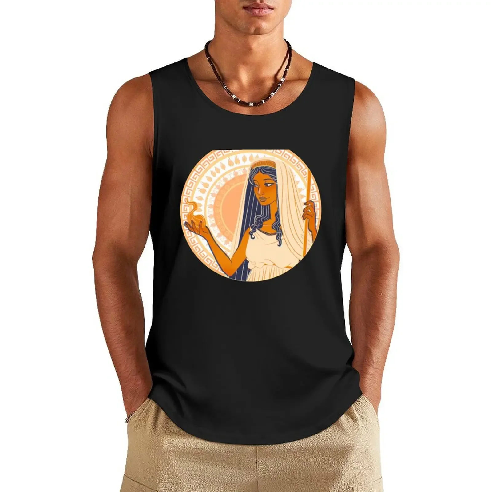 Hestia Tank Top Bodybuilding clothing man Men's tops Men gym sportswear Men's gym