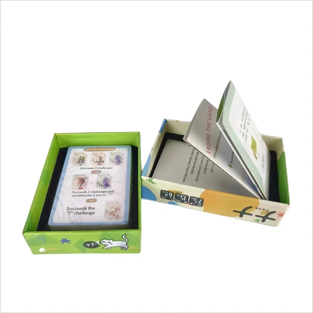 NANA777 Jeu de société 2-5 joueurs Famille/Fête Jeu de table drôle Amis Divertissement Jeu de stratégie Nanatoridori