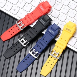 Resin Strap Suitable For Casio GW4000 GA1000 GW-A1000 GW-A1100 Men's Sports Waterproof Rubber Watchband Replacement Bracelet