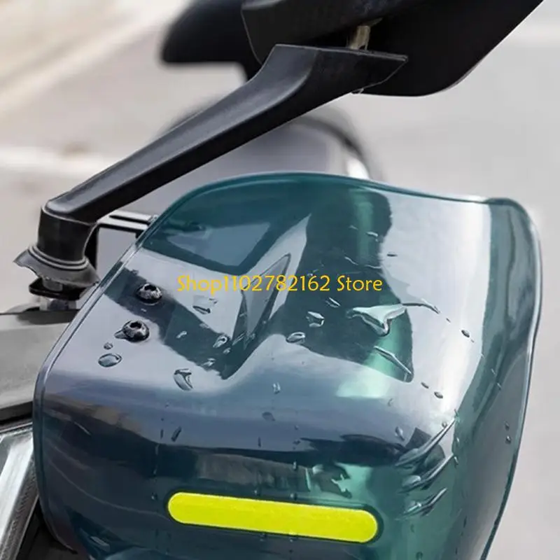 547B mejora agarre envolturas para manos motocicleta con características visibilidad cubierta para manos resistente a