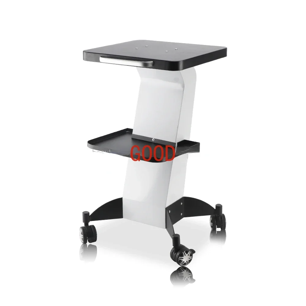 Carrello per macchina bellezza con supporto da tavolo per