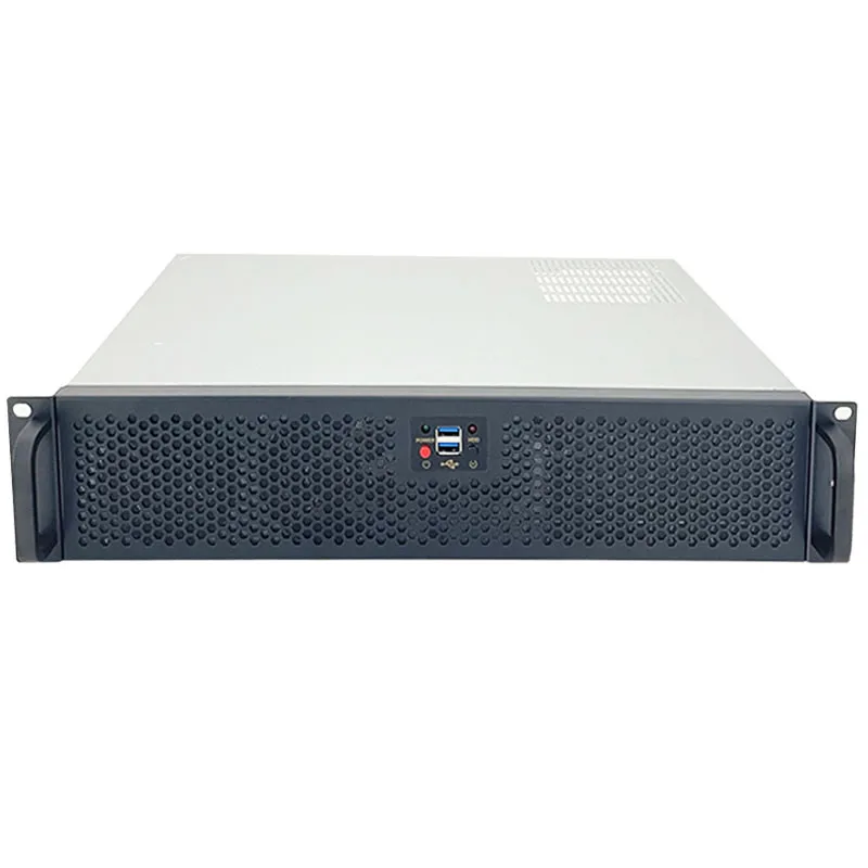 19Inch 300MM Depth 2U ATX Rack Mount Server Chassis with Two 8cm Fans