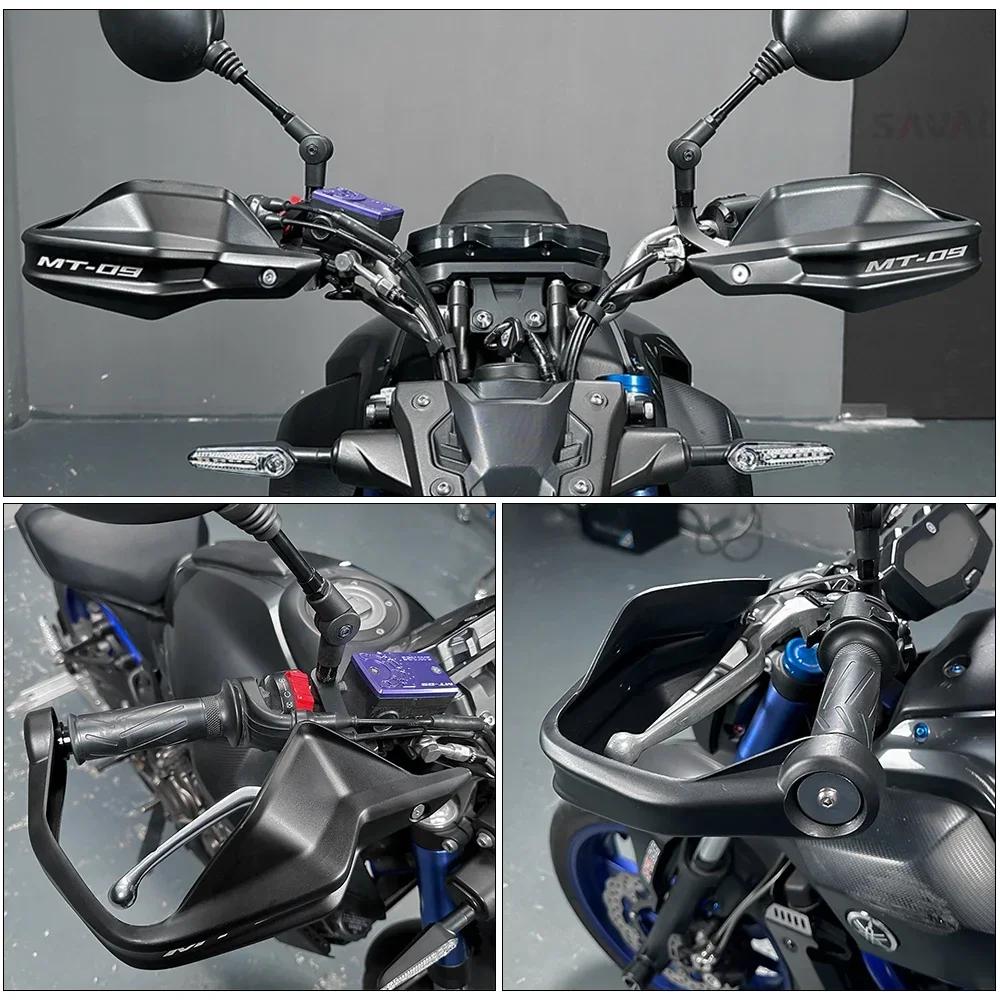 MT-09 Célgömb handguards számára YAMAHA MT09/SP FZ09 2014-2020 Motorbicikli Becsavar deflektor Árnyékolás kezét Csősz Billenőhinta Hátvéd MT-09SP