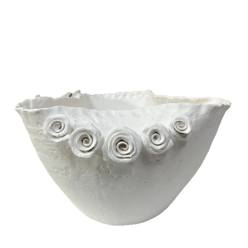 

Креативная керамическая тарелка с фруктами, настольный винный шкаф для гостиной в стиле дзен, мягкие украшения для дома