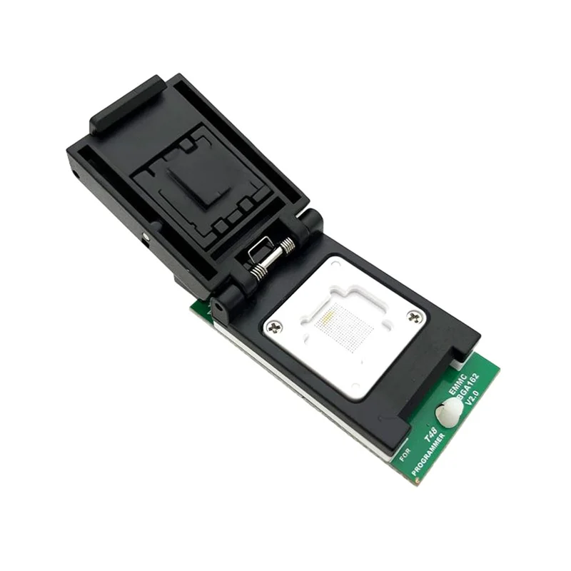 Top-Per Programmatore T48 V2.0 Supporto per sonda a doppia testa per XGECU EMMC BGA162 Presa adattatore Contatto affidabile