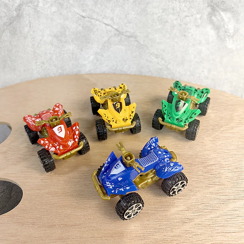 

5Pcs New Colorful Mini Simulation Cool Beach Motorcycle Toy Model Creative Pull Back Car Beach Carts Boys Best Gifts Inertia Car