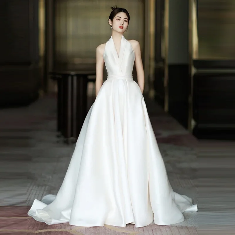 

New Collection - Elegant and Graceful Strapless Wedding Gown /Formal Evening Wear33