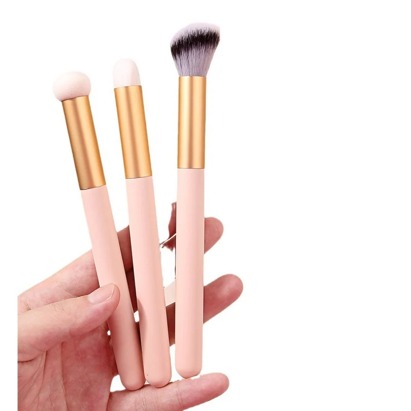 3 stücke Schwamm Concealer Make-Up Pinsel Lippenstift Lippen Pinsel Weiche Puderquaste Nass Trocken Verwenden Gesicht Konturierung Blending Make-Up Pinsel werkzeug