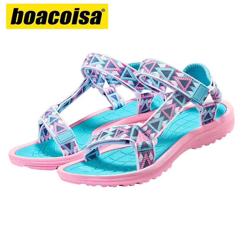 Kids Sandals for Boys Girls Shoes Outdoor Beach Non-Slip Shoes Solid Breathable Students Sneakers Children's Shoes