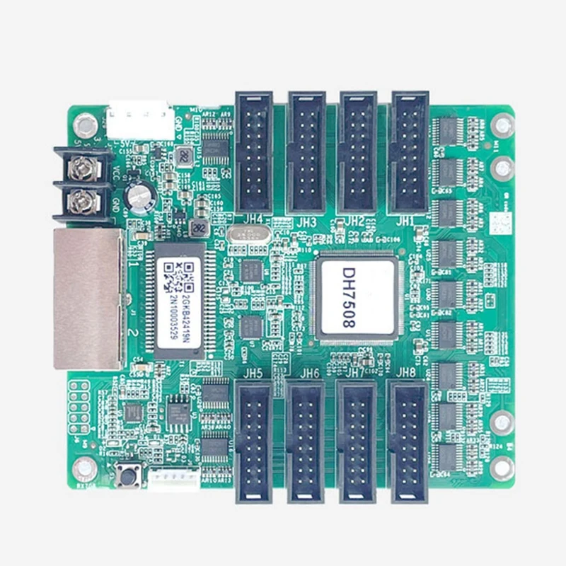 بطاقة استقبال شاشة فيديو LED كاملة الألوان شاشة LED بطاقة استقبال بطاقة التحكم في الفيديو 256X256 بكسل لعرض LED