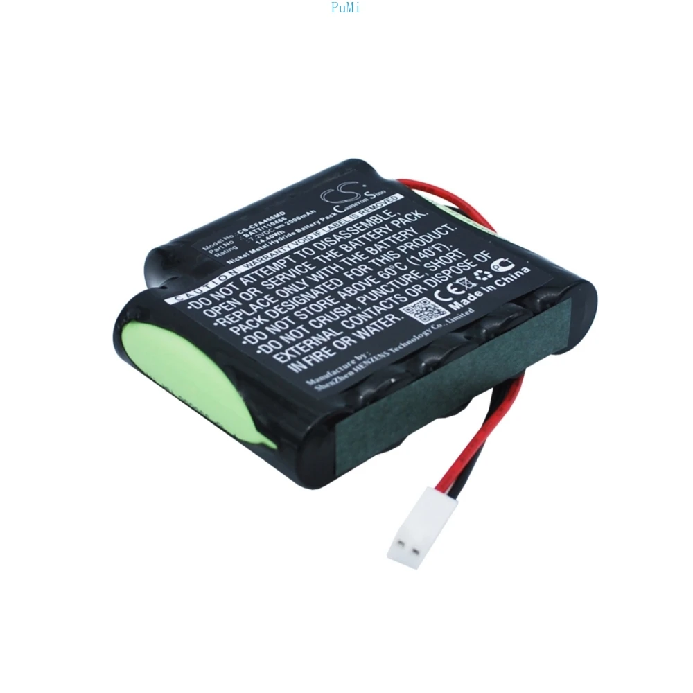 CameronSino Medical Battery For Cefar 120466 BATT/110466 MYO REH AB4 Myo 4 Max Rehab 4 Muscle Stimulator Myo Globus Genesy 300