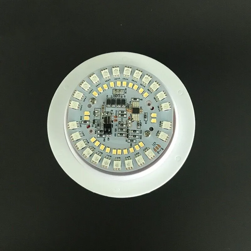 48Smd ضوء الليل المزاج المحيط مصباح-RGBW التحكم عن بعد قابلة للشحن قاعدة ضوء Led وحدة الأثاث المزاج محسن تحت الجدول