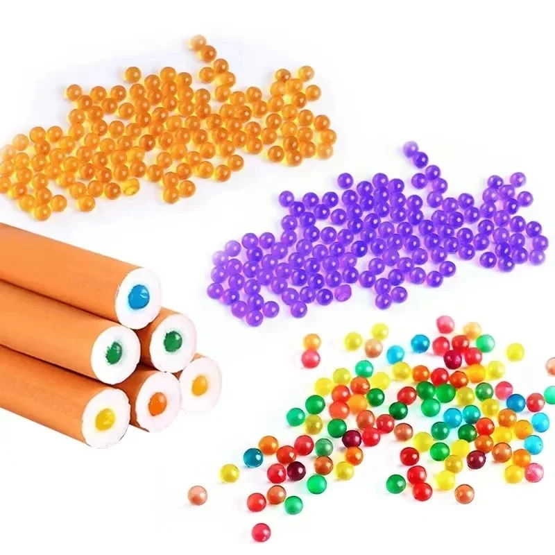 1000pcs cigarette holder Cigarette with Popped bead blueberry mint mixed flavor Popped bead Cigarette mask companion