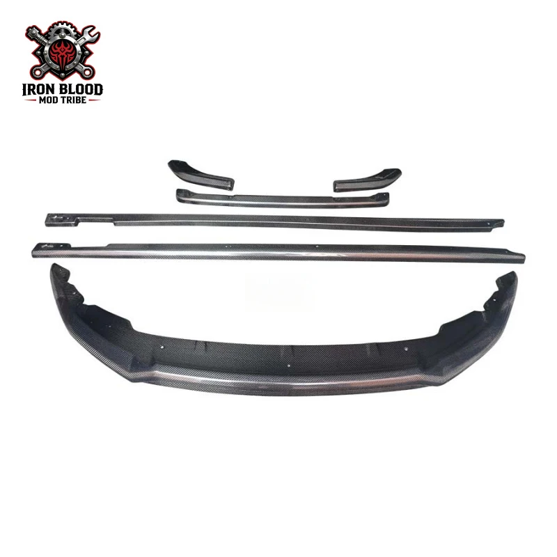 Suitable for Mini Cooper Clubman JCW F54 carbon fiber small body kit front , side skirts, rear lip