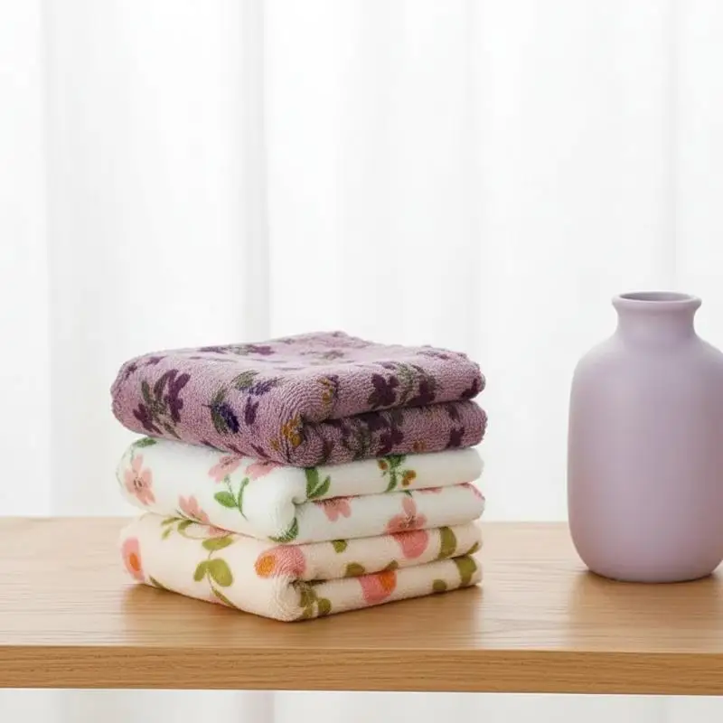 5pcs Reusable Dishcloth Set Kitchen Cleaning Towels High Absorbency Quick Dry Cloths for Kitchen Counter Wipes