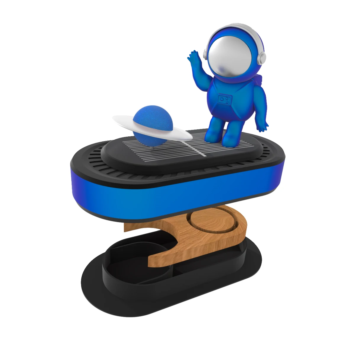 

Astronaut Solar Aromatherapy Car Air Freshener Rotatable Scent Diffuser Interior Car air-freshener for cars woman girly