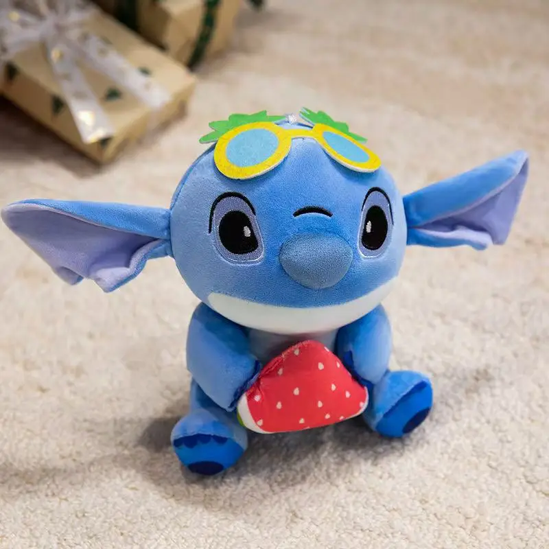 De nieuwste coole zomer Stitch knuffel gevuld knuffel cartoon anime leuk cadeau voor kinderverjaardagen leuke poppen