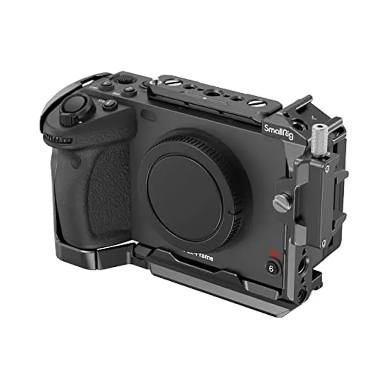 【CHIMU HOME】Modular Camera Cage For FX30, Black Finish With Cable Clamp & NATO Rail Interface