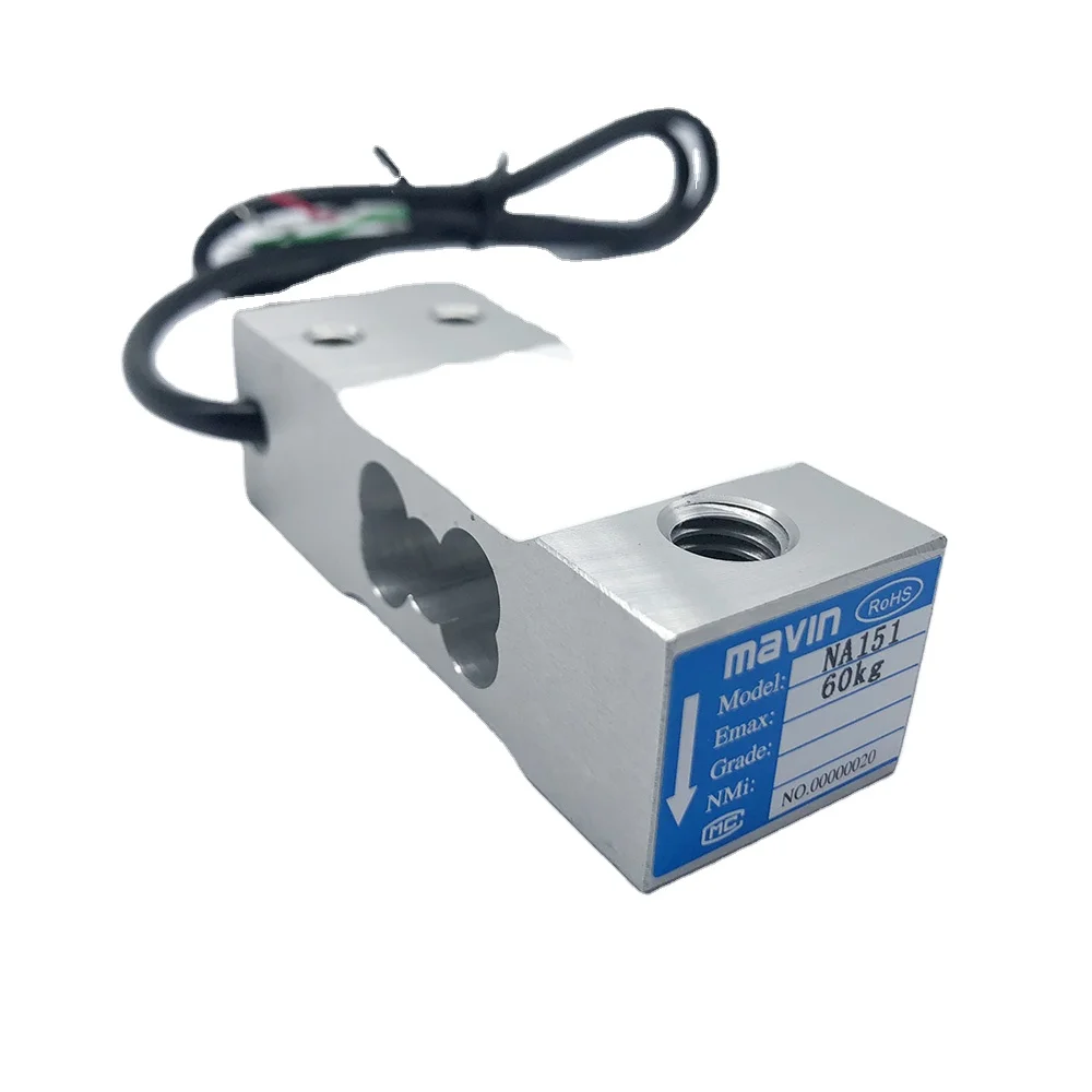 2026 Hot Sale Aluminum Alloy Single Point Compression Load Cell for Mavin NA151 20kg 40kg 60kg 120kg 150kg