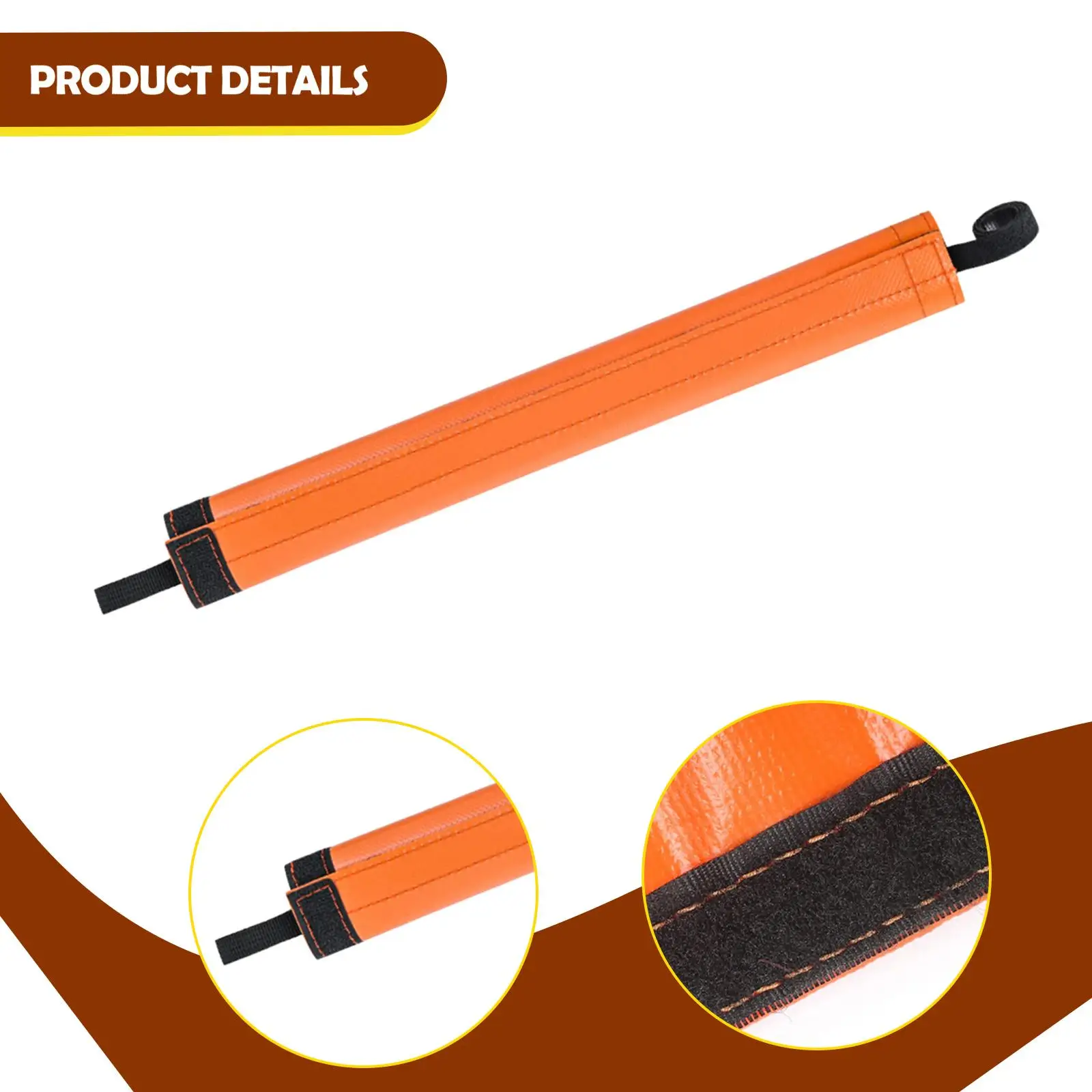 Arborist Rope Guard PVC Protector Sleeve Resistant Rope Fastener for Climbing Tree Work and Downhill Activities