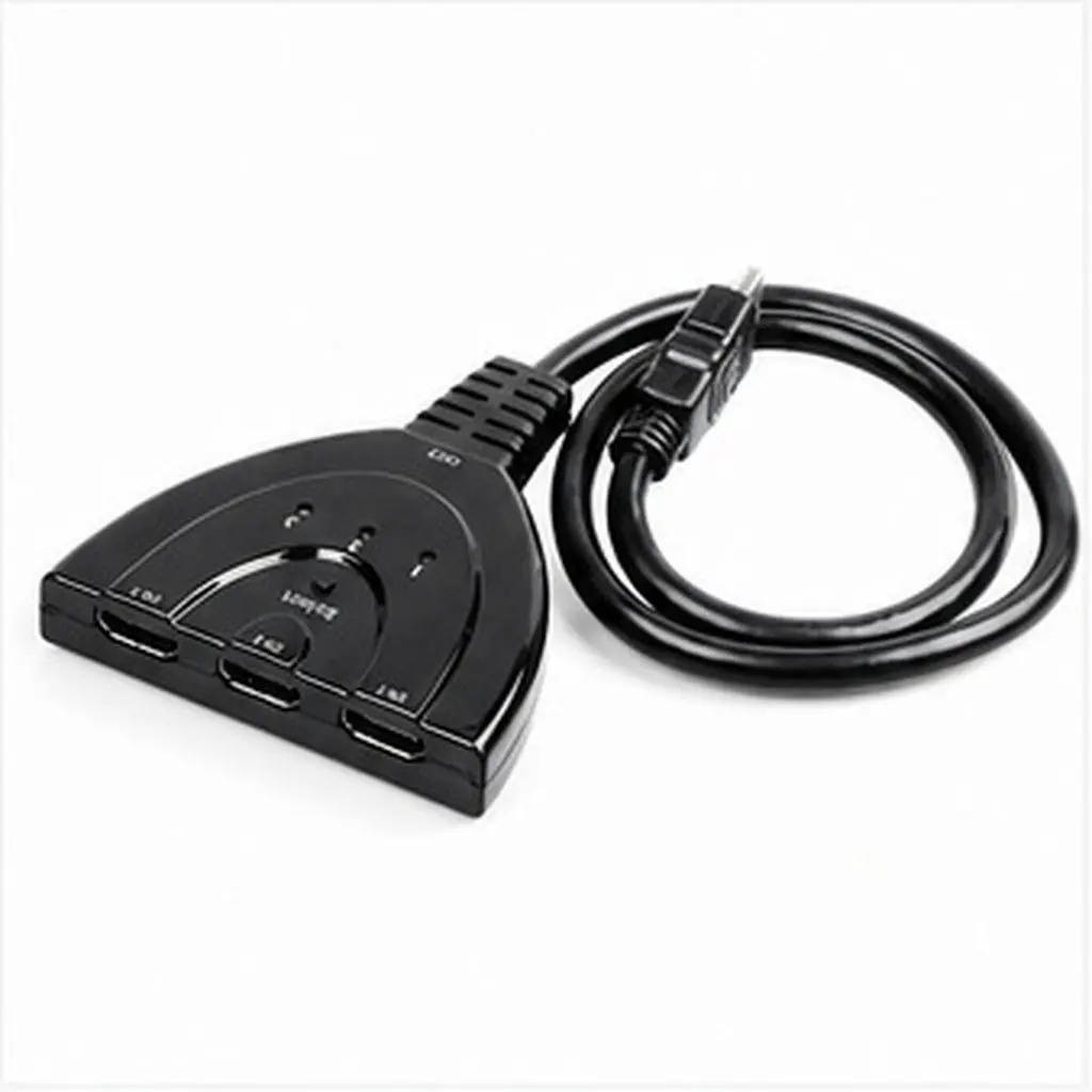 3-Port Selector Splitter Hub Box for Hdtv Xbox360 1080P 2K 1440P 1920x1200 Deep Color 12-Bit 2.5gbps