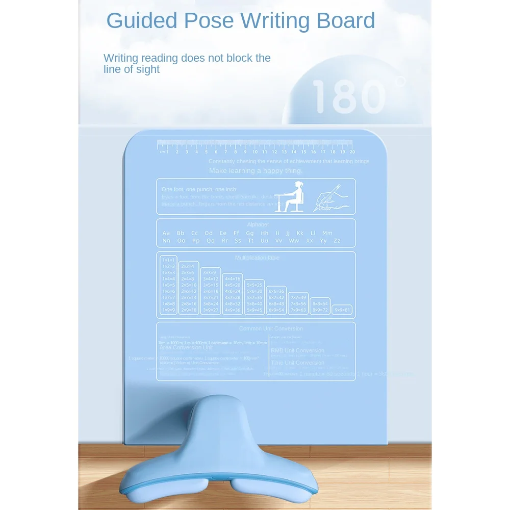 

Height Adjustable Sitting Posture Corrector Capybara Clip on Chest Support Eye Protector Non-slip Comfortable