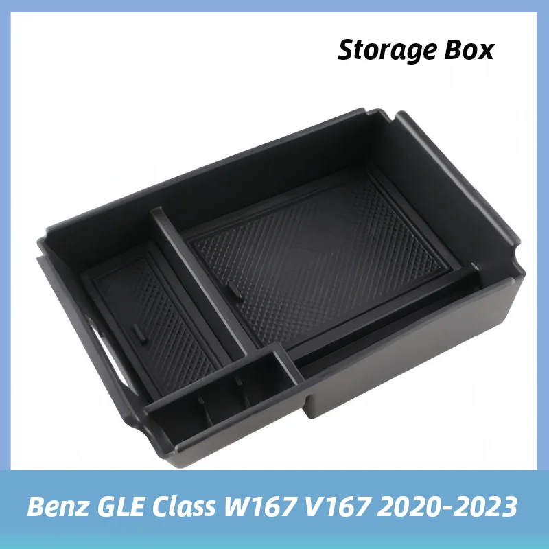 

Car Armrest Box Tray Storage Box Central Console Organizer Container For Mercedes Benz GLE Class W167 V167 GLE350 450 2020-2023