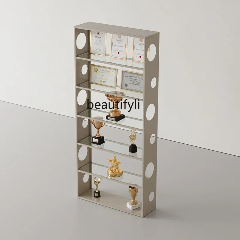 

ss K178 s25 A55 Office display rack with lamp, bag rack, live stream display rack, multi-layer.