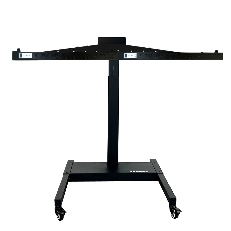 360 Degree Horizontal Vertical Side Electric Bracket for Red Light Therapy Panel US Plug Electric Desktop Stand